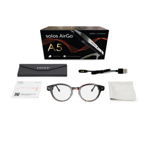 Умные очки solos AirGo™ A5 Hydro 8-6 ABL | Shiny Havana | Blue Blocker